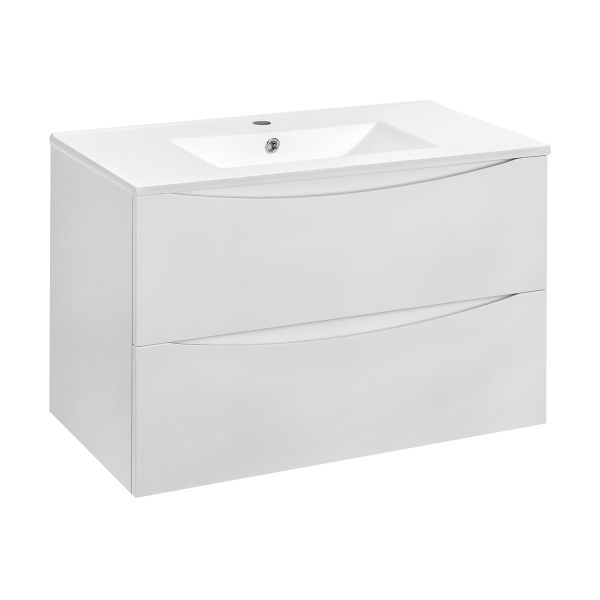 Тумба под раковину Vincea Mia VMC-2MC900GW G.White 90 см фото