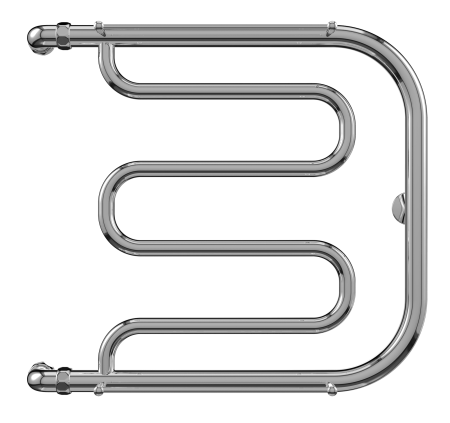 Водяной полотенцесушитель Terminus Фокстрот 4620768881299 500х600 фото
