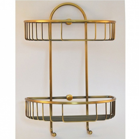 Полочка-решетка двухуровневая Magliezza Fiore 80105-br фото