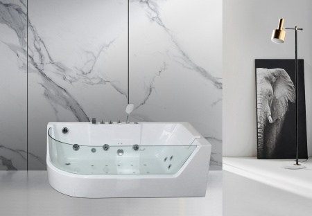 Акриловая гидромассажная ванна (джакузи) Cerutti SPA C-403R 170x80 фото