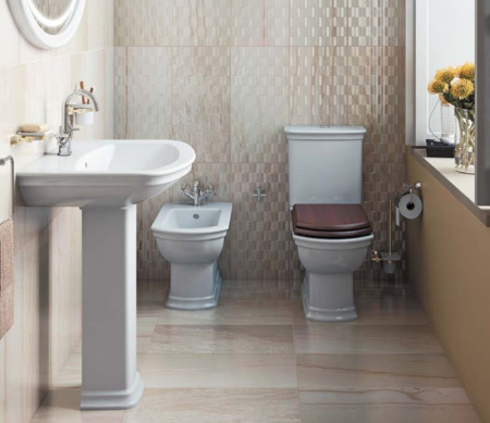 Унитаз компакт Vitra Serenada 9722B003-7204 с бачком и сиденьем фото