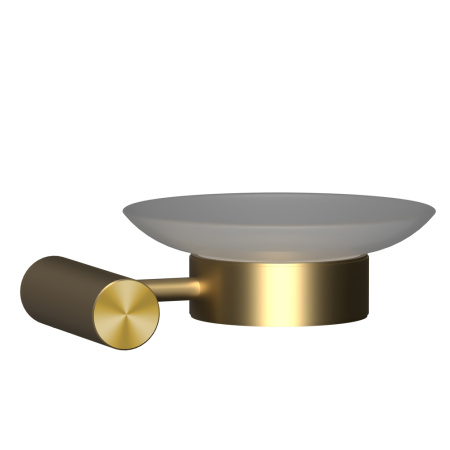 Мыльница Raiber Premium Graceful RPG-80008 матовое золото фото