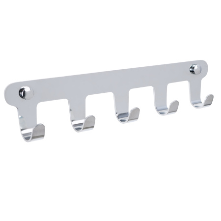 Крючок для ванны Fixsen Practica FX-805-5 хром фото