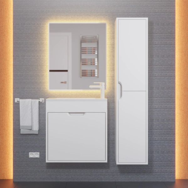 Тумба под раковину Uperwood Modul 60 2930205362 белая фото