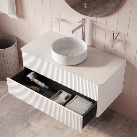 Тумба со столешницей Iddis Aiger AIG10W0i95K 100 см фото