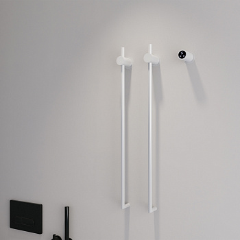 Электрический полотенцесушитель Abber Charme AH4002MW белый матовый фото