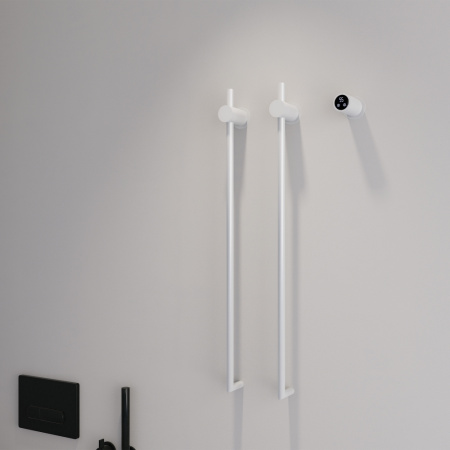 Электрический полотенцесушитель Abber Charme AH4002MW белый матовый фото