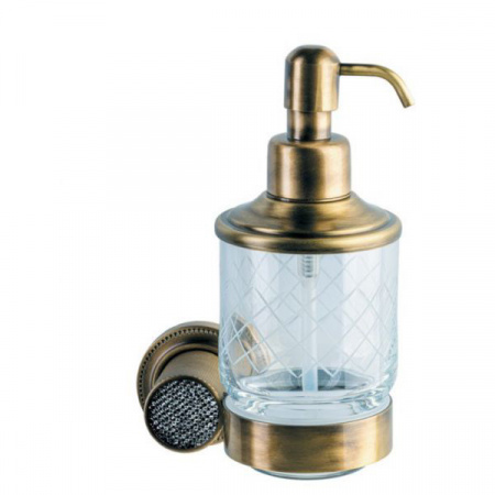 Дозатор для жидкого мыла Boheme Royal Crystal 10932-BR фото