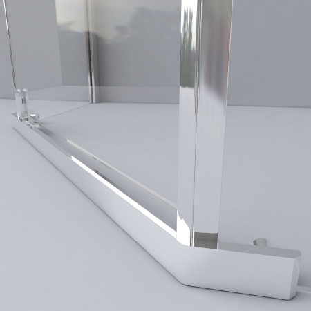 Душевой уголок Vincea Stresa VSP-1S900CH 90x90 шиншила фото