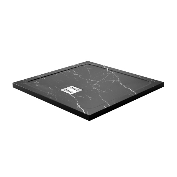 Поддон для душа WasserKRAFT Neime 19T03 под мрамор фото