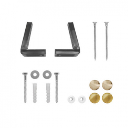 Крепеж горизонтальный для унитазов/биде GSI FVBBO br/oro фото