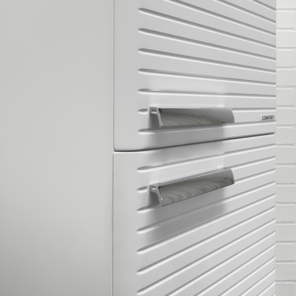 Шкаф-пенал Comfortу Танжер-35 00-00019362 белый матовый фото