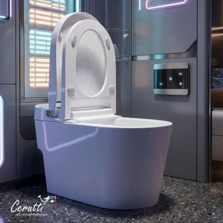 Умный электронный унитаз с функцией биде Cerutti SPA Afra Smart CT12152 фото
