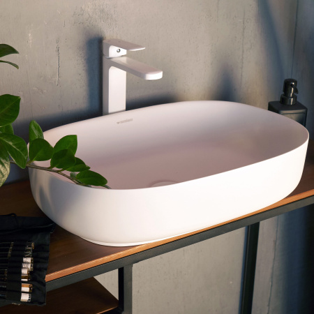 Накладная раковина Montebianco Conca 540 12020 54x36 фото