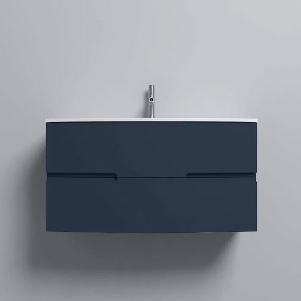 Тумба с раковиной Jacob Delafon Nona 100 EB1889RU-G98 глянцевый темно-синий фото