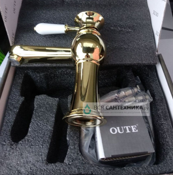 Смеситель для раковины Oute T9010 T9011G фото