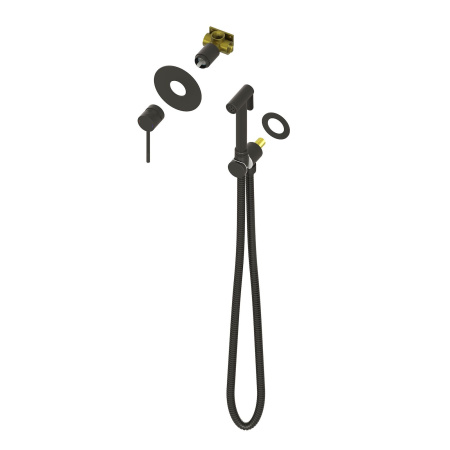 Гигиенический душ со смесителем Timo Saona 2389/03SM Черный фото