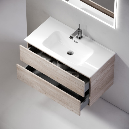 Тумба под раковину Sancos Urban UR80EG дуб галифакс натуральный фото