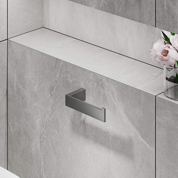 Держатель для туалетной бумаги Timo Petruma 15241/18 Черное золото фото