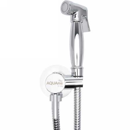 Гигиенический душ со смесителем AQUAme AQM 6010CR хром фото