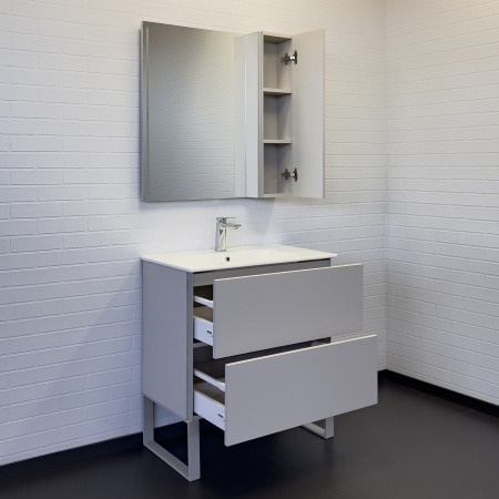 Зеркало-шкаф Comforty Бильбао-80 00-00014154CF фото