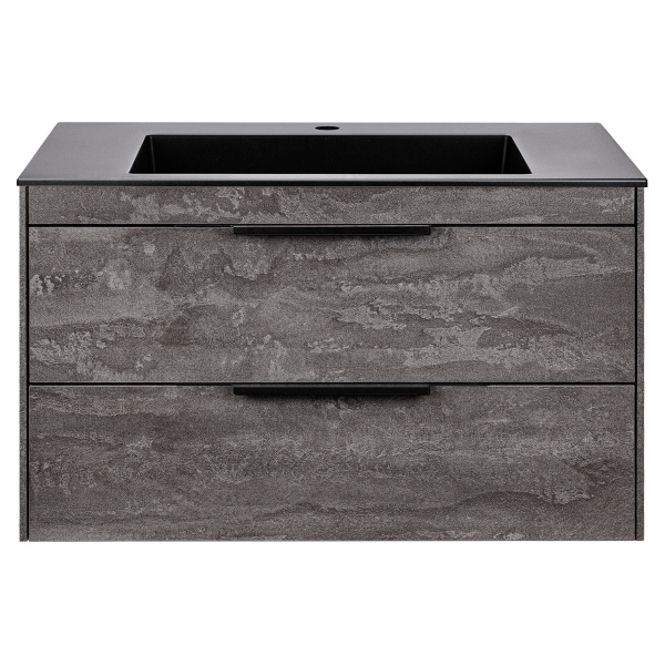 Тумба под раковину Vincea Chiara 2D VMC-2C2800GS G.Stone 80 см фото