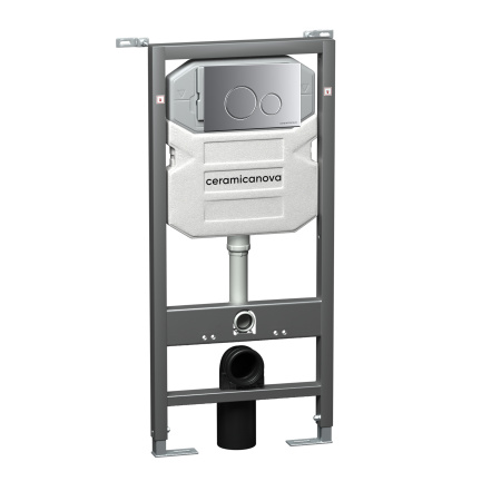 Инсталляция для унитаза Ceramica Nova Envision CN1001M с кнопкой фото