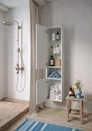 Шкаф-пенал подвесной Aqwella Rodos ROD0535 фото