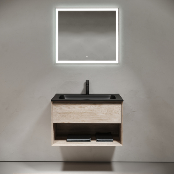 Тумба под раковину Sancos Marmi 1.0 MR1.080EG дуб галифакс натуральный фото