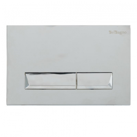 Клавиша смыва Belbagno Marmi BB010-MR-CHROME хром фото