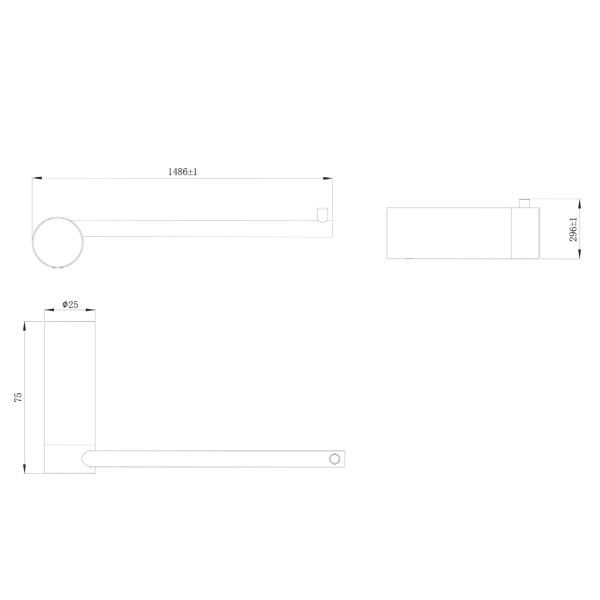 Держатель для туалетной бумаги Raiber Premium Graceful RP-80003 хром фото