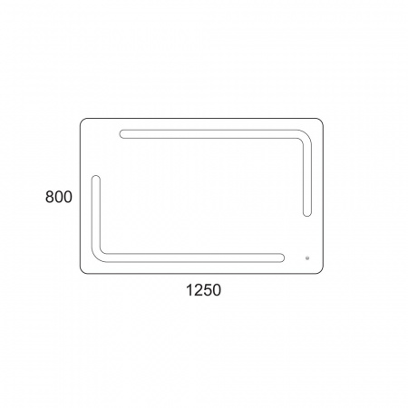 Зеркало OWL 1975 Otalia 125 OW04.13.00 фото