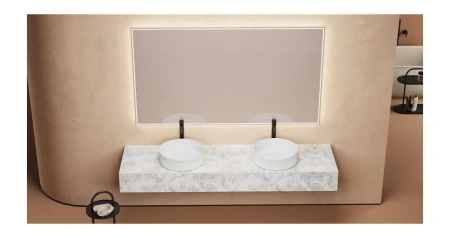 Накладная раковина Abber Bequem AC2114 41x41 фото