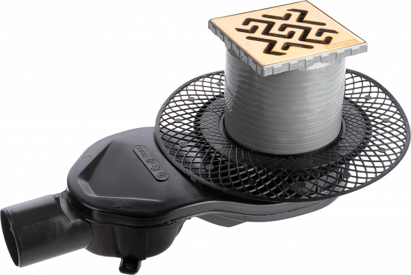 Душевой трап Berges Wasserhaus Platz Antik 092160 10 см фото