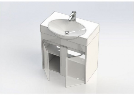 Тумба с раковиной Aquanet Коста 65 00212613 фото