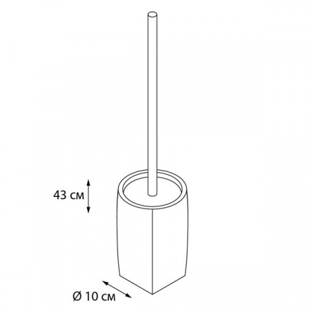 Ершик для туалета Fixsen Balk FX-270-5 фото