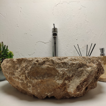 Накладная раковина из оникса Erozy Sunset EO-01291 (51*44*15) фото