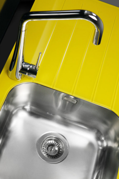 Мойка для кухни Alveus Glassix 10 Желтый фото