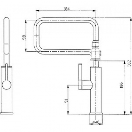 Смеситель для кухни Elghansa Cliq 56H7324 фото