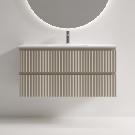 Тумба под раковину Sancos Snob R SNR100/39CE Beige Soft фото