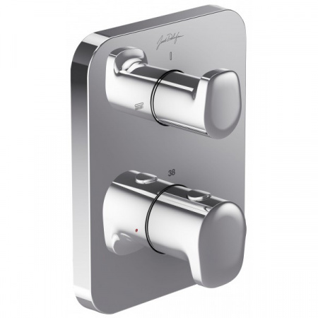 Термостатический смеситель для душа Jacob Delafon Hybrid E75389-CP фото