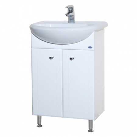 Тумба под раковину Bellezza Уют-55 прямая фото