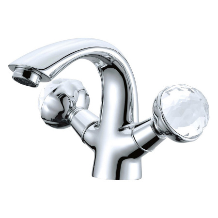 Смеситель для раковины двухвентильный Boheme Brillante 351 фото