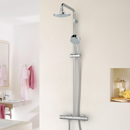 Душевая система (стойка) с термостатом Grohe Tempesta Rustic 27922000 фото