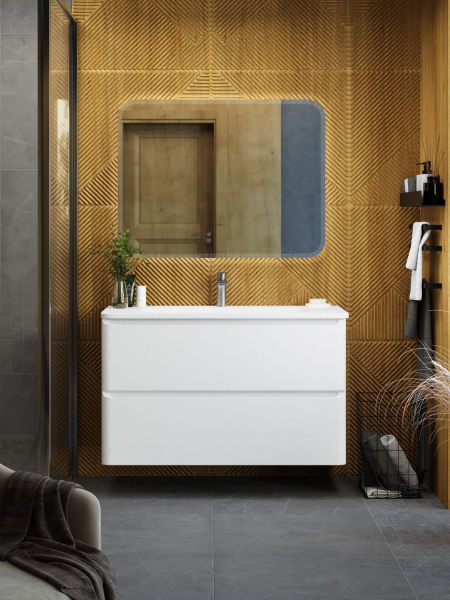 Тумба под раковину Art&Max Sanremo AM-Sanremo-1000-2C-SO-BL 100 см фото