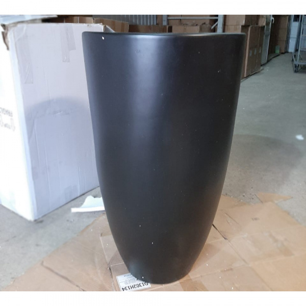 Раковина напольная CeramaLux N B133MВ черная матовая фото