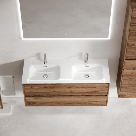 Тумба под раковину Sancos Libra LB120-2ECH дуб чарльстон фото