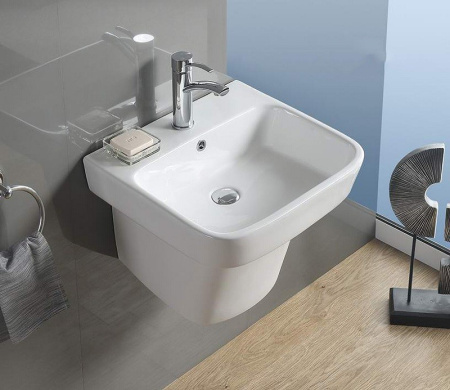 Раковина-моноблок подвесная CeramaLux N NB164 51,5х45 фото