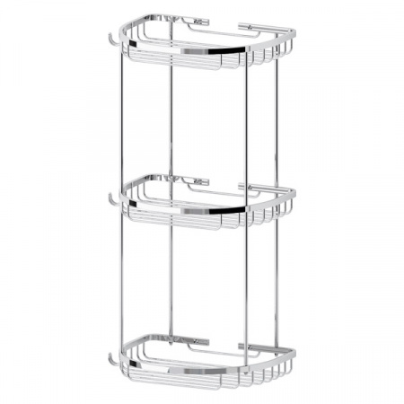 Полочка-решетка трехуровневая полукруг FBS Ryna RYN 012 фото