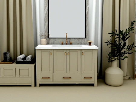 Встраиваемая раковина Montebianco Loreto Sesto 57x31 фото